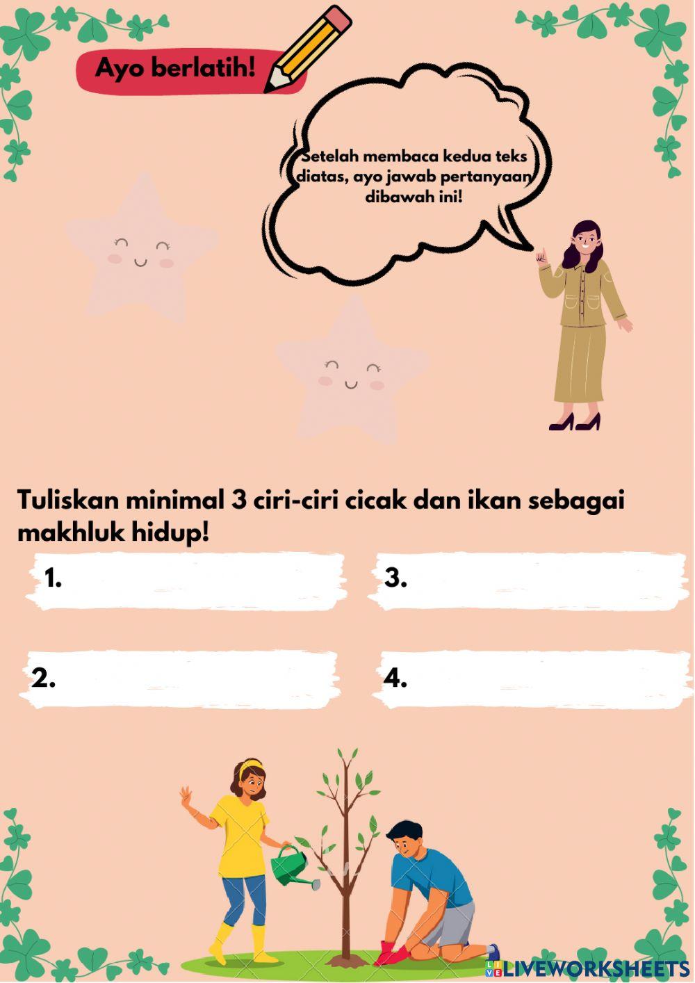 LKPD KELAS 3 TE Free Interactive Worksheets 7077849 LKPD KELAS 3 TE Free Interactive Worksheets 7077849