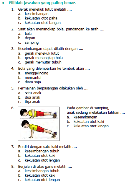 5 Fakta Mengejutkan Soal PJOK Kelas 2 SD Semester 1 yang Wajib Tahu 5 Fakta Mengejutkan Soal PJOK Kelas 2 SD Semester 1 yang Wajib Tahu
