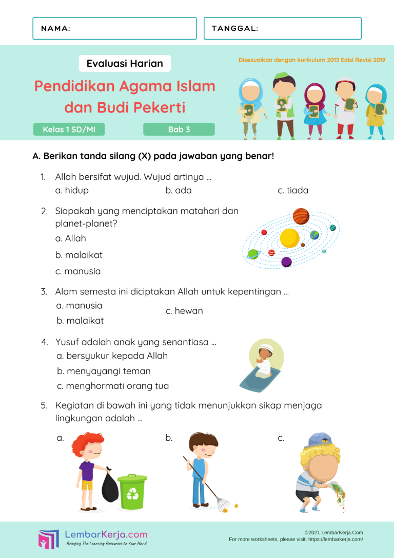 5 Fakta Penting Soal PAI Kelas 1 Semester 1 PDF yang Wajib Tahu Guru dan Orang Tua 5 Fakta Penting Soal PAI Kelas 1 Semester 1 PDF yang Wajib Tahu Guru dan Orang Tua