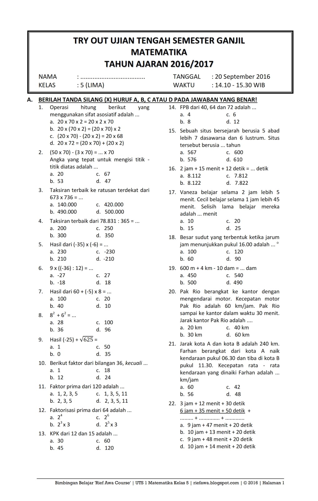 10 Contoh Soal Matematika Kelas 12 Semester 1 KTSP 2026, Rahasia Jawab Soal Ujian! 10 Contoh Soal Matematika Kelas 12 Semester 1 KTSP 2026, Rahasia Jawab Soal Ujian!