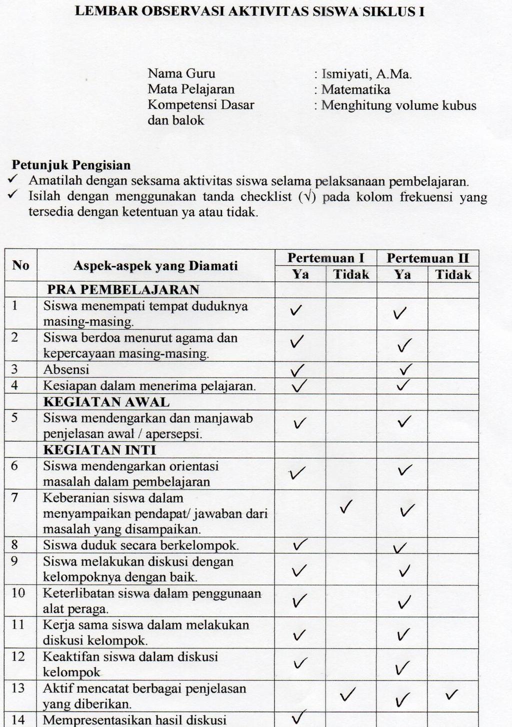 Halaman Unduh untuk file Contoh Lembar Observasi Siswa yang ke 45 Halaman Unduh untuk file Contoh Lembar Observasi Siswa yang ke 45