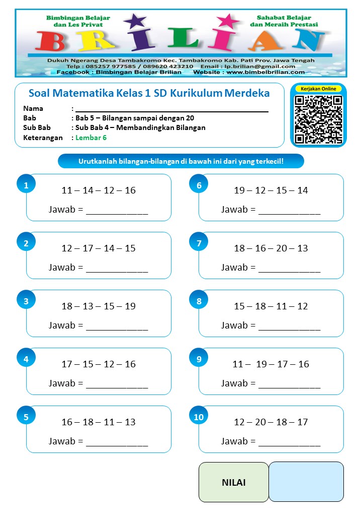 Latihan Soal Matematika Sd-Mi Dan Materi Kelas 1-6 Lengkap KNYLF Latihan Soal Matematika Sd-Mi Dan Materi Kelas 1-6 Lengkap KNYLF