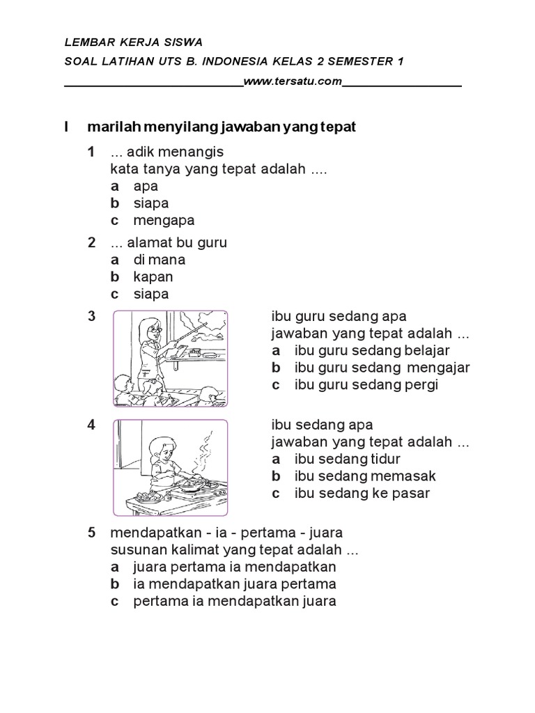 Akhirnya Tersedia 20 Soal Bahasa Indonesia Kelas 2 SMA Semester 1 yang Wajib Kamu Kuasai Akhirnya Tersedia 20 Soal Bahasa Indonesia Kelas 2 SMA Semester 1 yang Wajib Kamu Kuasai