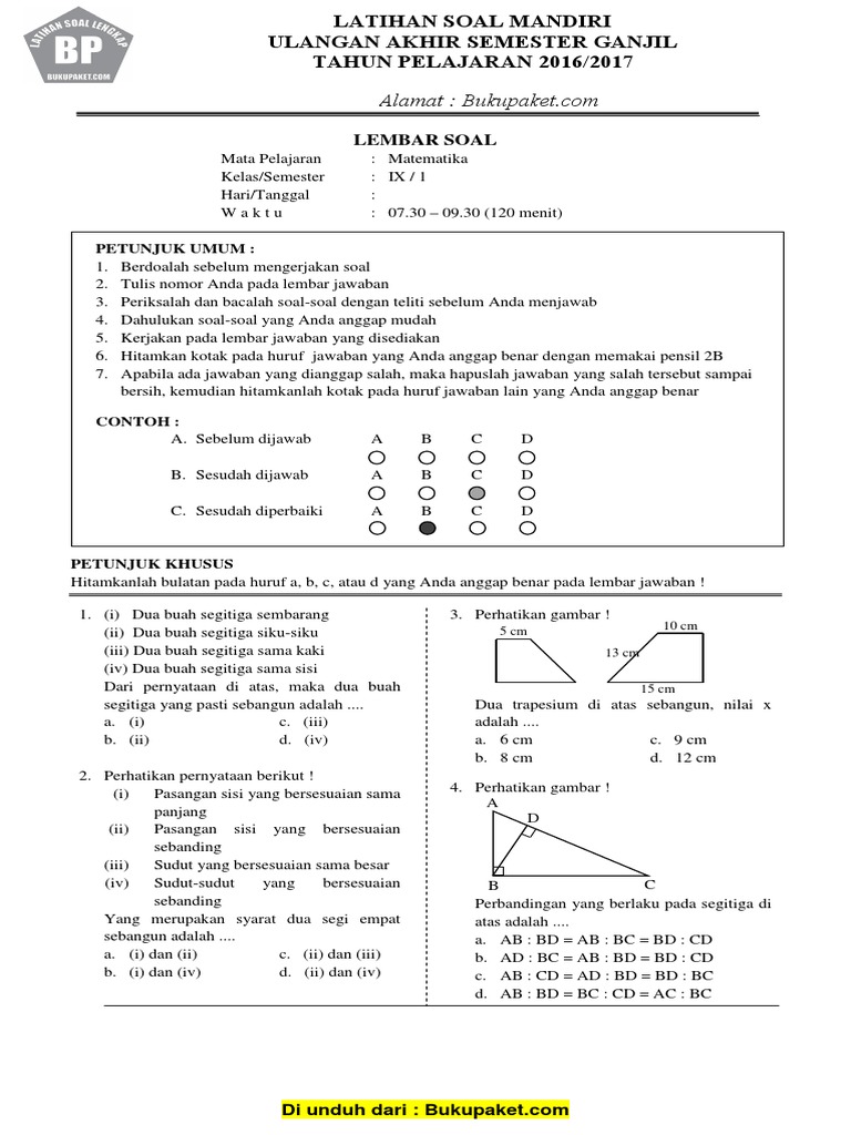 Contoh Soal Matematika Kelas 11 Semester 1 Dalchaebi Contoh Soal Matematika Kelas 11 Semester 1 Dalchaebi