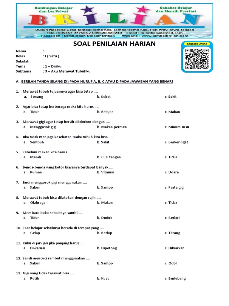 7 Rahasia Menguasai latihan soal tematik kelas 3 tema 1 subtema 2 Sebelum Ujian Besar 7 Rahasia Menguasai latihan soal tematik kelas 3 tema 1 subtema 2 Sebelum Ujian Besar