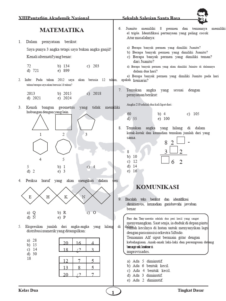 Rahasia Sukses: contoh soal tematik antara bahasa indonesia dan matematika kelas 2 Rahasia Sukses: contoh soal tematik antara bahasa indonesia dan matematika kelas 2