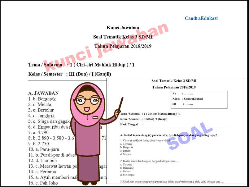 Ternyata Begini Cara Seru Latihan Soal Tematik Kelas 3 Tema 1 Subtema 1 yang Wajib Dicoba Orang Tua di 2026 Ternyata Begini Cara Seru Latihan Soal Tematik Kelas 3 Tema 1 Subtema 1 yang Wajib Dicoba Orang Tua di 2026