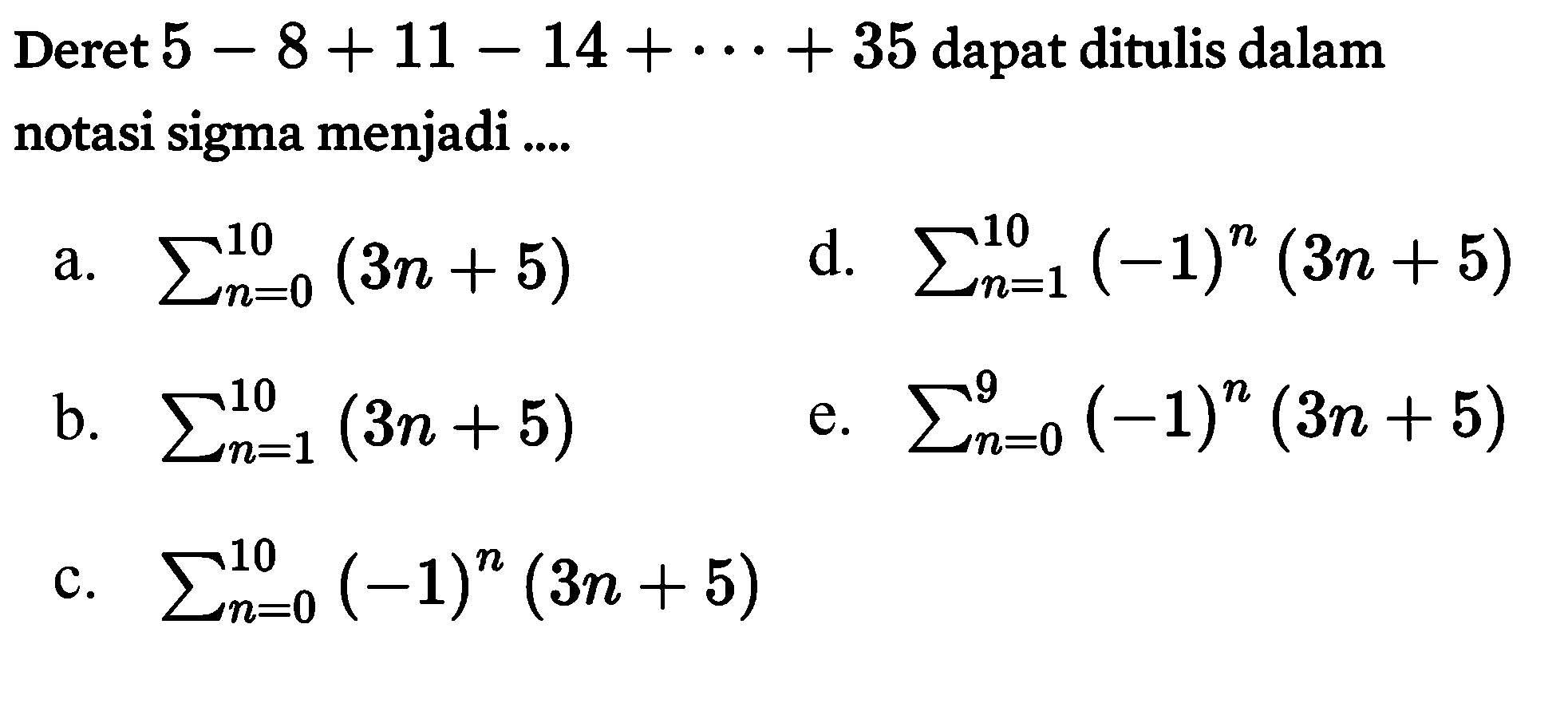 contoh soal matematika kelas 11 semester 1 bab sigma contoh soal matematika kelas 11 semester 1 bab sigma