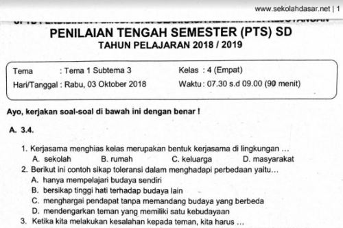 Terbukti 7 Cara Cepat Download Soal Tema 1 Sub Tema 3 Kelas 4 untuk Persiapan 2026 Terbukti 7 Cara Cepat Download Soal Tema 1 Sub Tema 3 Kelas 4 untuk Persiapan 2026