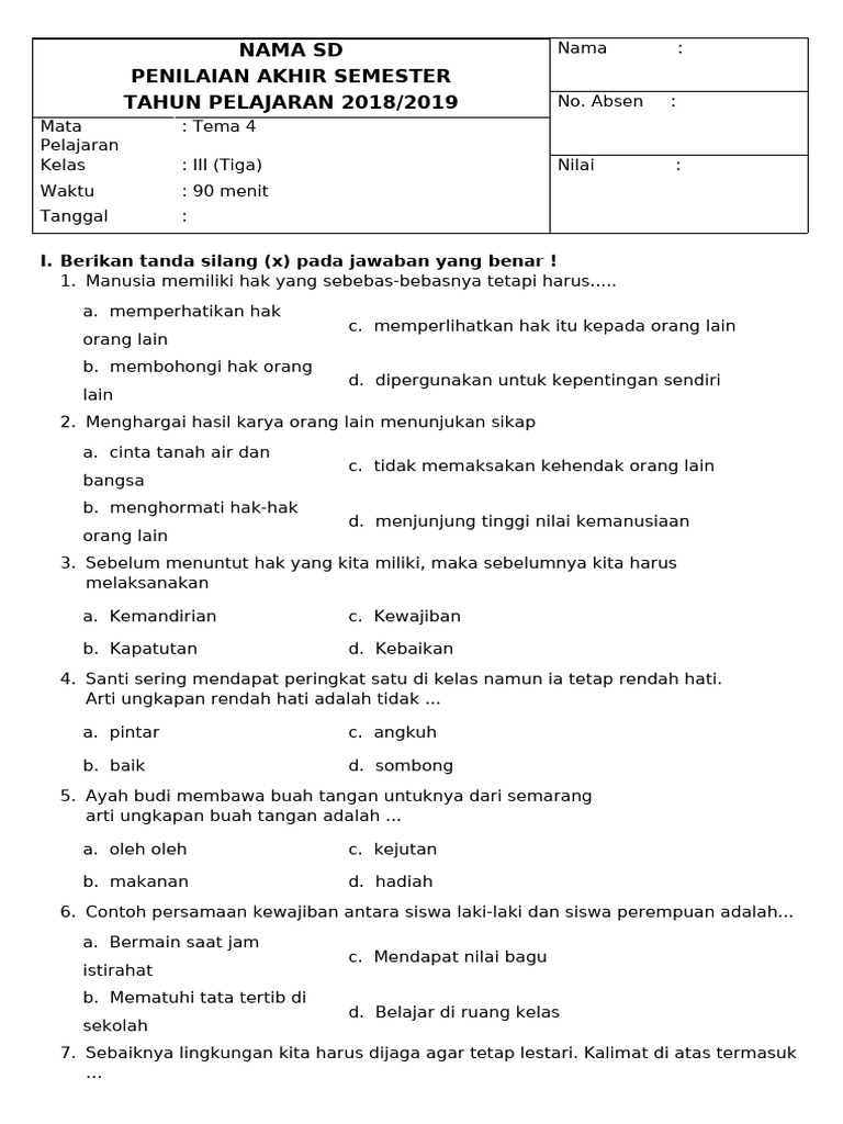 5 Rahasia Jawaban Soal Tema Kelas 3 Tema 4 Agar Anak Cepat Paham dan Juara 5 Rahasia Jawaban Soal Tema Kelas 3 Tema 4 Agar Anak Cepat Paham dan Juara