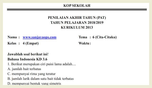 Rahasia Skor Sempurna Kerjakan Soal PKN Kelas 4 Tema Cita Citaku yang Wajib Tahu Rahasia Skor Sempurna Kerjakan Soal PKN Kelas 4 Tema Cita Citaku yang Wajib Tahu