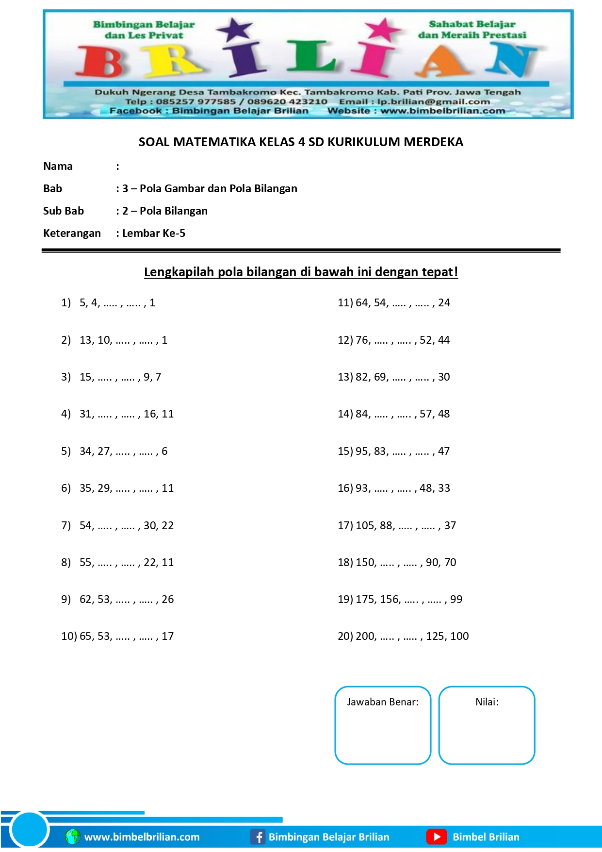 Wajib Tahu 3 Bocoran Soal Tema Kelas 4 Semester 2 Agar Nilai Ujian Langsung Melonjak Wajib Tahu 3 Bocoran Soal Tema Kelas 4 Semester 2 Agar Nilai Ujian Langsung Melonjak